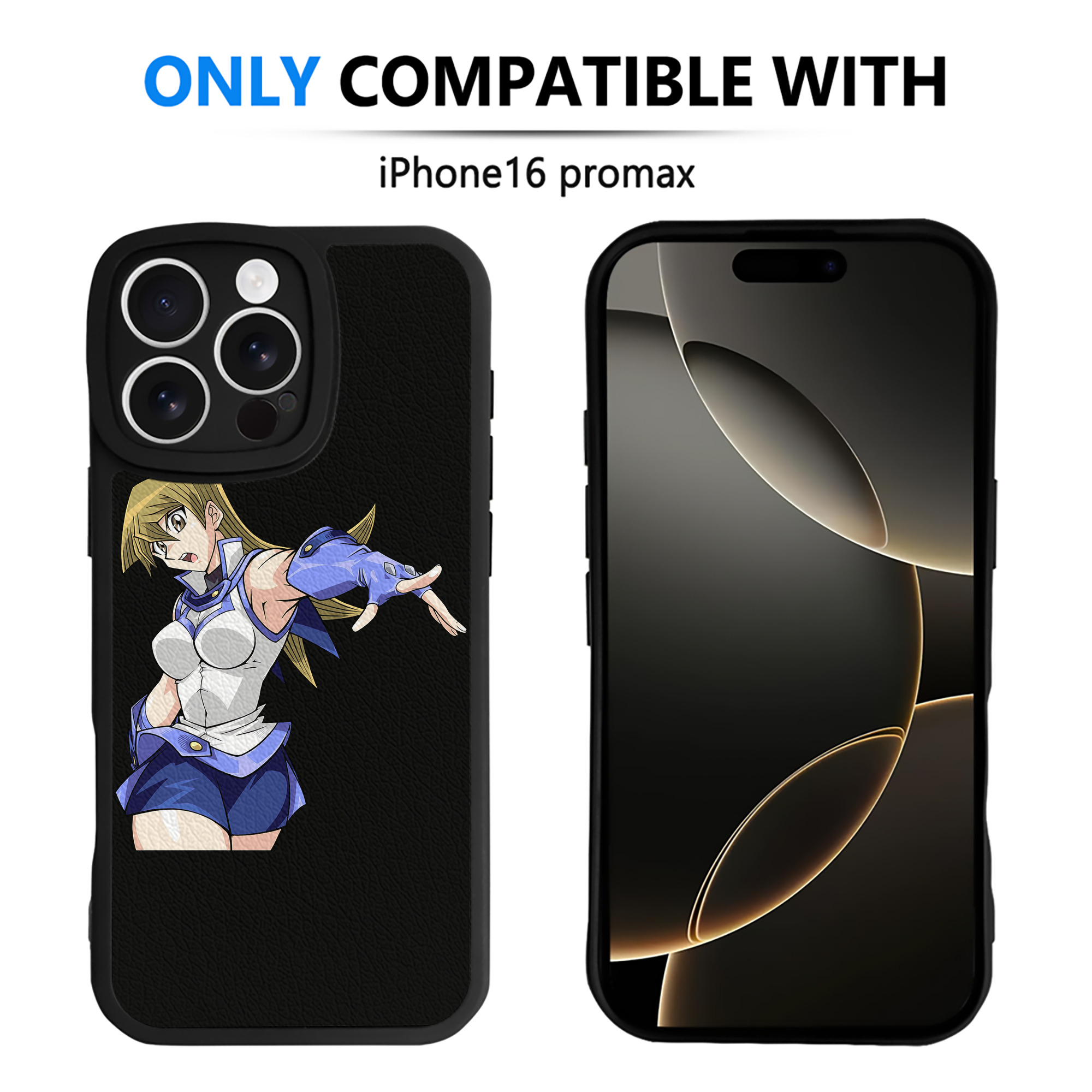 遊☆戯☆王 Yu-Gi-Oh! 【iPhone 16シリーズ対応】シリコンスマホケース（レザー調） 材質：シリコン